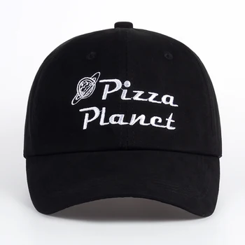 Marka Yeni Pizza Gezegen Şapka beyzbol şapkası Nakış Baba Şapka Yaz Güneş Pizza Pamuk Snapback Hip Hop Spor Kap pokemon kemik