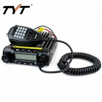 Orijinal TYT Mobil Araç Radyo TH-9000D Walkie Talkie Ham Radyo VHF136-174MHz veya UHF400-490MHz Walkie Talkie 60 W / 45 W
