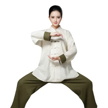 Tai chi giyim tai chi üniforma tai chi giyim kadın kung fu giyim kung fu üniforma wushu üniforma kanat chun giyim CC160