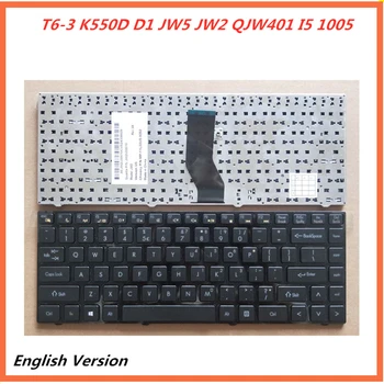 Dizüstü İngilizce Klavye Hasee İçin T6-3 K550D D1 JW5 JW2 QJW401 İ5 1005 dizüstü Yedek düzeni Klavye
