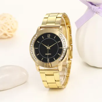 Cenevre Lüks Moda Alaşım kadın Saatler Basit paslanmaz çelik şerit Dijital Elmas Analog Reloj Mujer Bayanlar Yeni Saat XB40