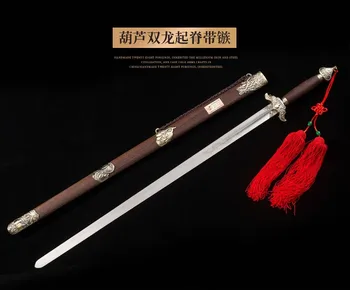 Uygulama WUSHU Kılıç Büyük ultimate rapier esnek Çelik Bıçak Çin Kung Fu Jian
