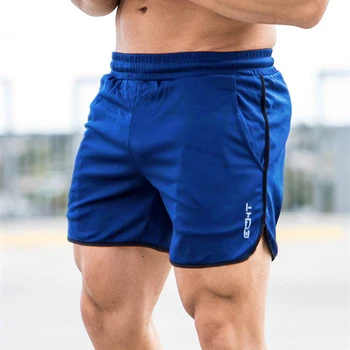 Yaz sıcak satış yeni ECET baskı trendi şort erkek Spor Spor İnce Örgü Hızlı Kuru Koşu Eğitim Nefes plaj pantolonları