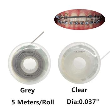 Diş Aletleri Ortodontik Elastik Güç Tüpleri Archwire Kollu Orto Kemer Tel Boru Braketi Brace Sabitleme