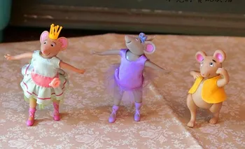 karikatür Dans Bale fare sevimli küçük oyuncak satılık Orijinal bebek koleksiyonu damla nakliye