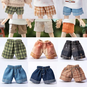 Ob11 Bebek Rahat Kısa Tulum oyuncak bebek giysileri Pantolon Cep Nendoroid Kot Şort YMY Ob11, Obitsu11, Molly, 1/12 Bjd Bebek