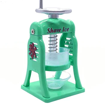 1:12 Dollhouse Mini Traş Buz Makinesi (Traş Buz) Bebek Evi Mutfak Oturma Odası Mobilya Dekor Aksesuarları
