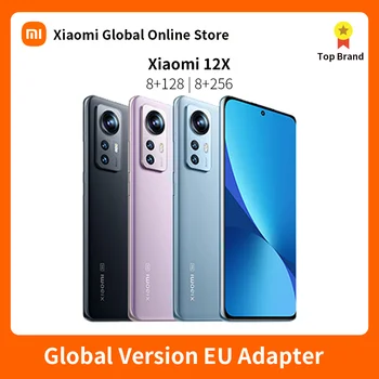 Küresel Sürüm Xiaomi 12X8 GB 128 GB/8 GB 256 GB NFC 5G Akıllı Telefon Snapdragon 870 120Hz 6.28 