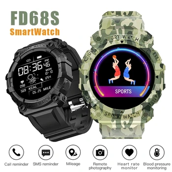 Sıcak FD68S akıllı saat Erkekler 2022 Su Geçirmez nabız monitörü akıllı saat Kadınlar Bilezik ıos Android için reloj inteligente hombre