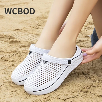 Kadın Ayakkabı Boyutu 36-42 Yaz plaj sandaletleri 2022 Takunya Sandalet Düz Renk çiftin Bahçe Terlik Slip-On EVA Ayakkabı