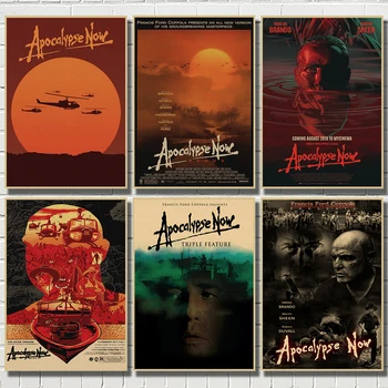 Apocalypse Now Posterler Film Retro Poster Dekoratif Boyama Sanat duvar çıkartmaları Ev Dekor