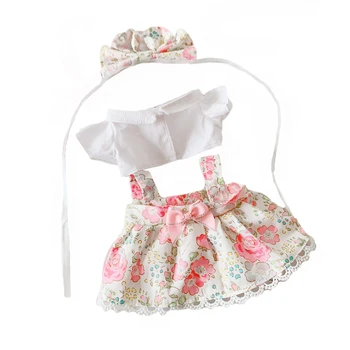 1 takım 20cm oyuncak bebek giysileri Prenses elbise seti Güzel kız Oyuncak bebek aksesuarları bizim nesil oyuncak bebek giysileri hediye