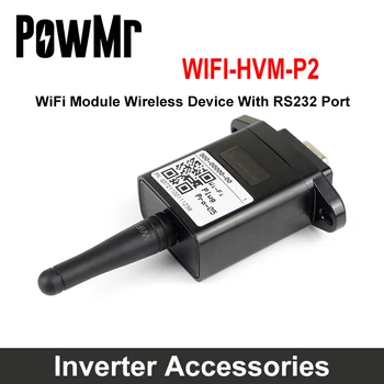 PowMr WiFi Modülü Kablosuz Cihaz RS232 uzaktan kontrol monitörü Çözümü şebekeden bağımsız invertör Hibrid güneş enerjisi güç inverteri WİFİ Bağlantı Noktası