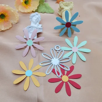 Çiçek Kesme Ölür Kabartma Çelik Malzeme Karalama Defteri DIY Papercutting Ev Albümü Üretim Aracı