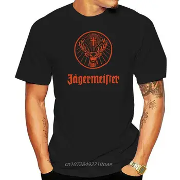Jagermeister Siyah Erkek Tişört Boyutu S-3XL T-Shirt