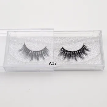 Visofree Doğal el yapımı Kalın Çapraz yumuşak Yanlış Eyelashes Sahte Göz Lashes Uzatma Güzellik Makyaj 3D Vizon kirpiklere A17