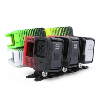 ıFlight 3D Baskı TPU Ayarlanabilir Açı GoPro Hero 5/6/7/8 kamera yatağı (0~40°) W / Lens kapağı / ND8 filtre XL5 V4 / DC5 / SL5 FPV çerçeve
