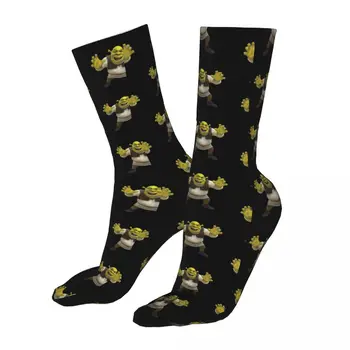 Mutlu komik çoraplar erkek kadın Rahat Shrek Yüzleri Çorap spor çoraplar İlkbahar Yaz Sonbahar Kış