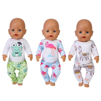 43 cm oyuncak bebek giysileri Kurbağa Takım Romper 18 İnç Yeni Doğan bebek nesneleri Takım Elbise Amerikan Kız Bebek Kıyafet Aksesuarları çocuk Oyuncakları Hediye