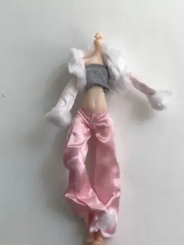 Canavar Yüksek Bebek gündelik giyim El Yapımı Elbise Kıyafet Bebek Giyim Seti Kız Oyun Evi Oyuncaklar Bebek Dekorları Giyim Setleri