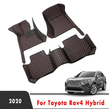 Araba Paspaslar Toyota Rav 4 İçin Rav4 Hibrid 2021 2020 Halı Su Geçirmez Kilim Özel Oto İç Aksesuarları Kapak Ürün