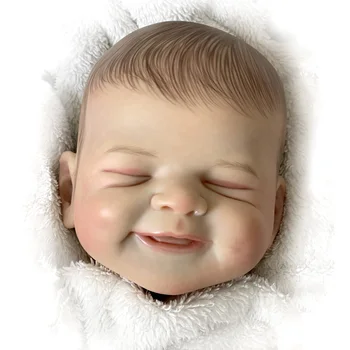 Yeniden doğmuş Aşk 20 İnç Alisha Yeniden Doğmuş bebek Kitleri Gülümseme Bebe El Yapımı Gerçekçi Boyalı Bebek Kitleri De Bonecas Renascidas