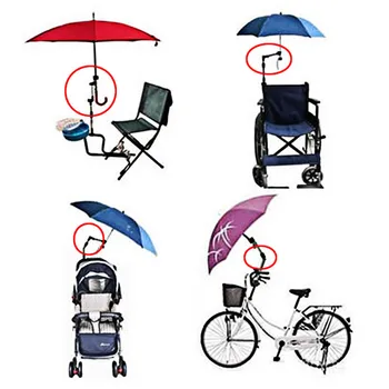 Ayarlanabilir Montaj Standı Bisiklet şemsiye Tutucu Çok Kullanılan Tekerlekli Sandalye Şemsiye Raf Bisiklet Konektörü Bisiklet/Motosiklet Aksesuarları