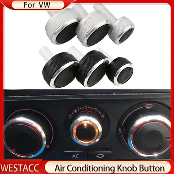 Araba klima topuzu AC anahtar düğmesi ısı kontrol düğmesi Volkswagen VW Golf4 GOLF 4 MK4 Passat B5 Bora aksesuarları