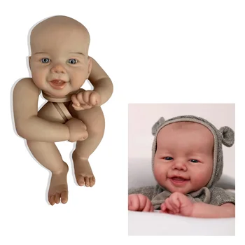 Yeniden doğmuş Bebek Kitleri Emmy 18-20 İnç Boyalı / Boyasız Gerçekçi Demonte Bebek Kitleri Parçaları Oyuncak Acessório Kiti Reborn Günah Pintar