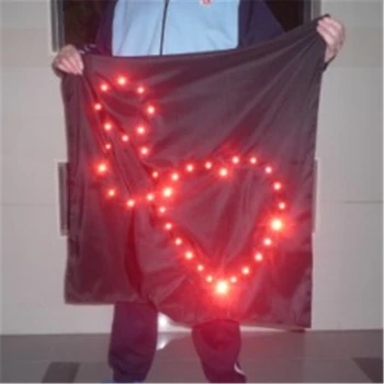 Otomatik Blendo çanta ile kırmızı ışıklar (kalpler 8) - sahne sihirli hileler sahne sihirli komedi sihirli aksesuarları hile büyücü çantası