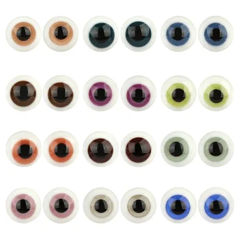 8mm Mavi Siyah Cam Gözler Göz Küresi 1/6 BJD Bebek İçin DIY Bebek Yapımı El Sanatları Ayı Hayvanlar DIY Bebek Kukla Aksesuarları Güvenlik Gözler
