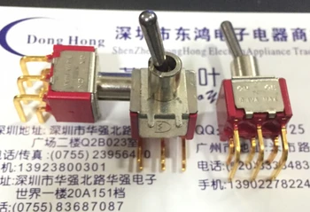 T8021 Çift pozitif bükülmüş altı ayak iki dilim M6.2 küçük geçiş anahtarı geçiş anahtarı Q11 Tayvan Deli Wei 1MD1