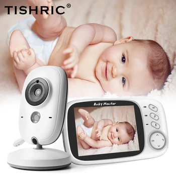 VB603 Video Bebek Monitörü Kamera 3.2 İnç LCD 2 Yönlü Ses Konuşma Gece Görüş Bebek İzleme Ekipmanları Güvenlik Koruma