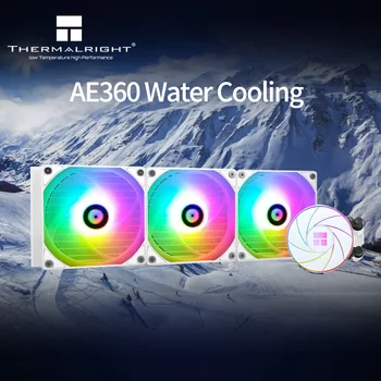 Thermalright Sıvı Su Soğutma CPU Soğutucu RGB Soğutucu Entegre Radyatör PC bilgisayar kasası 120mm Fan LGA 2011/1151 / AM4 AMD