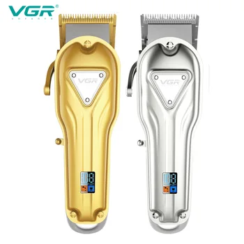 VGR 134 Saç Kesme Profesyonel Kişisel Bakım Makası Düzeltici Berber Saç Kesme Makinesi İçin VGR V134