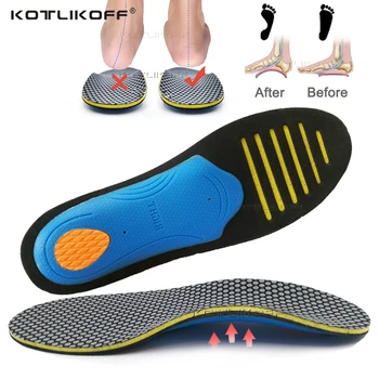 KOTLIKOFF ortopedik ayakkabılar Taban Tabanlık Ayak Kemer Desteği Spor ışıklı ayakkabı Pedi Yürüyüş Eklemek Ayak Bakımı Astarı