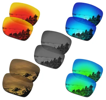 SmartVLT 5 Pairs Polarize Güneş Gözlüğü Yedek Lensler Oakley Holbrook XL - 5 Renkler