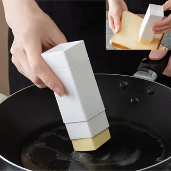 Kullanışlı Katı Tereyağı Serpme Tutucular Sopa şeffaf plastik saklama kabı Küçük Mutfak Pişirme Araçları Konteyner Peynir Kaleci Durumda 1 ADET