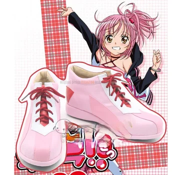 Shugo Chara!/ Benim Guardian Karakterler Hinamori Amu Anime Karakterler Ayakkabı Cosplay Ayakkabı Çizme Parti Kostüm Prop