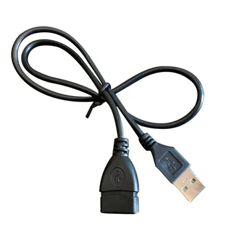 USB 2.0 Erkek Kadın USB kablosu 1.5 m 0.6 m Genişletici Kablosu Tel Süper Hızlı Veri Sync Uzatma Kablosu PC Laptop Klavye İçin