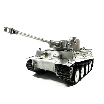 Mato 100 % Metal 1/16 Ölçekli RC Tankı Alman Tiger I Kızılötesi Sürüm KİTİ / RTR Metal Renk 1220 TH00644