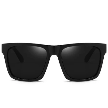 Metal Polarize Güneş Gözlüğü Erkekler için 2021 Lüks Marka Tasarımcısı Sürüş güneş gözlüğü Vintage Büyük kare çerçeve Gözlük Yaz Hediye