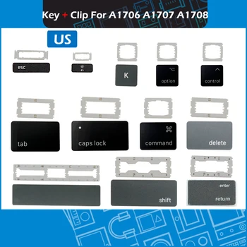 Yeni A1706 A1707 A1708 Tuşları Klavye Klip Menteşe Macbook Pro Retina 13 İçin