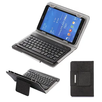 Samsung kılıfı Galaxy Tab 3 8.0 T570 T575 SM-T575 T577 kablosuz bluetooth Klavye deri Standı tablet + kalem + USB + OTG