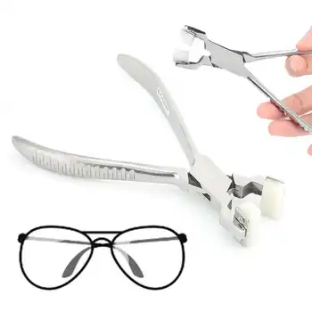 1 Adet Paslanmaz Çelik SF1003 Ark Pense Gözlük Gözlük Çerçevesi Radyan Ayarı Ayar Pense Gözlük Tamir Aracı Aksesuar