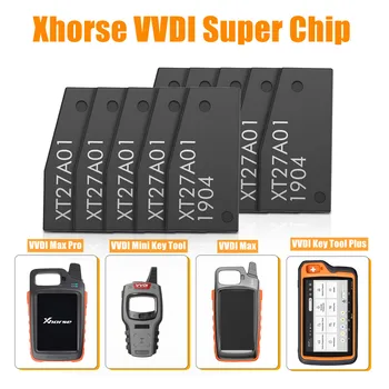 VVDI Süper Çip XT27 XT27A Transponder Klon için 4C/4D / 4E/43/45/46/47/48/T1 / T2 / T3 / 8A/8C/8E/7935 VVDI2 VVDI Max Pro / VVDI Mini Anahtar