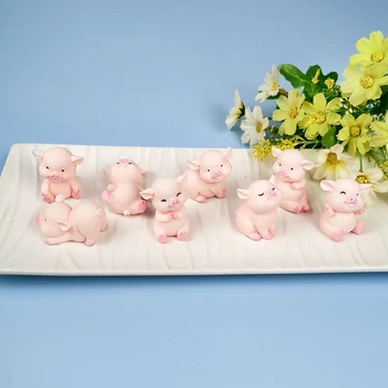 Silikon kalıp 3D Hayvan Sevimli Domuz Şekli Piggy Sabun Mum Kalıp Alçı Aroma Alçı Kalıp DIY El Yapımı El Sanatları Kalıpları